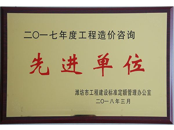 2017年度工程造價咨詢先進單位.jpg